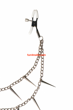 Party Hard Spike Nipple Clamps